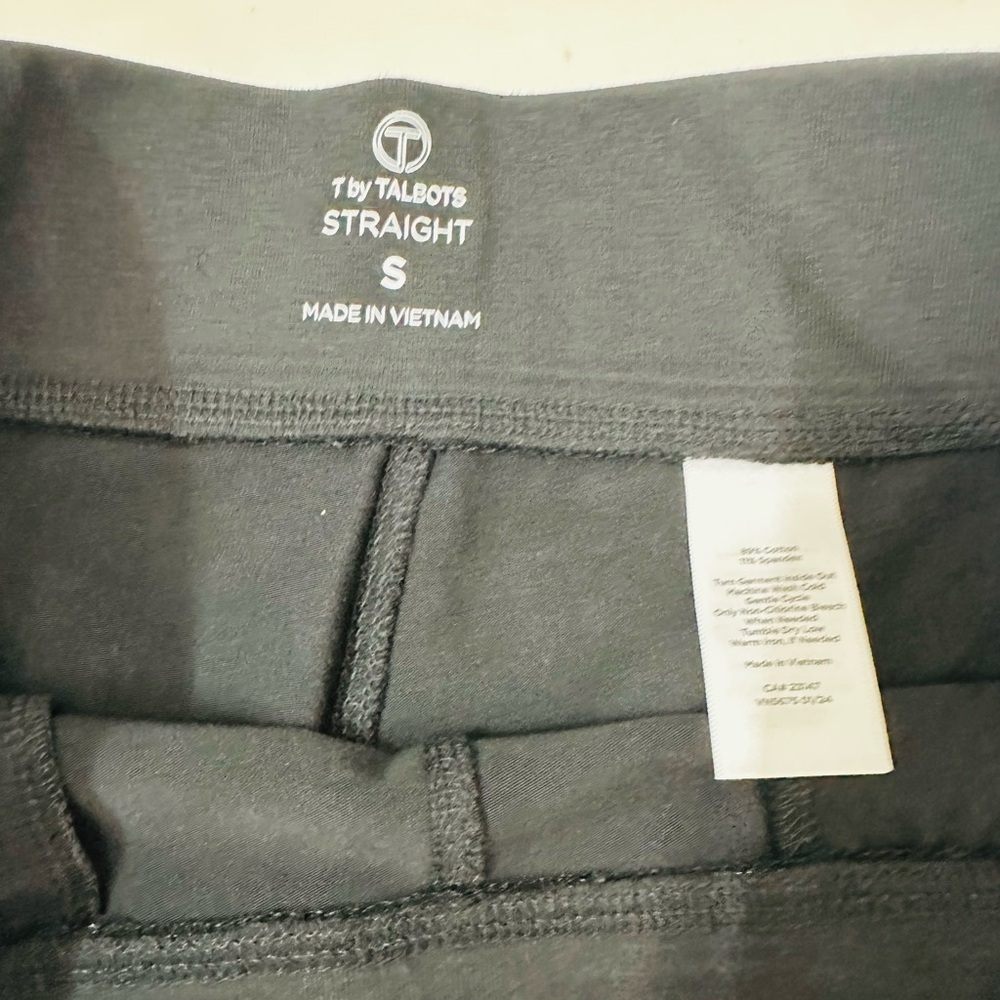 Talbots Black Leggings Elegant Style - Picture 6 of 8